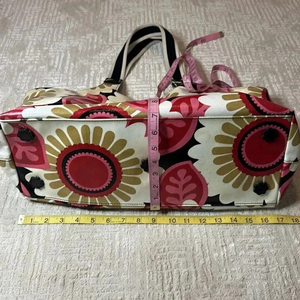 Brighton Floral Beach Tote Shoulder Bag - Picture 14 of 16